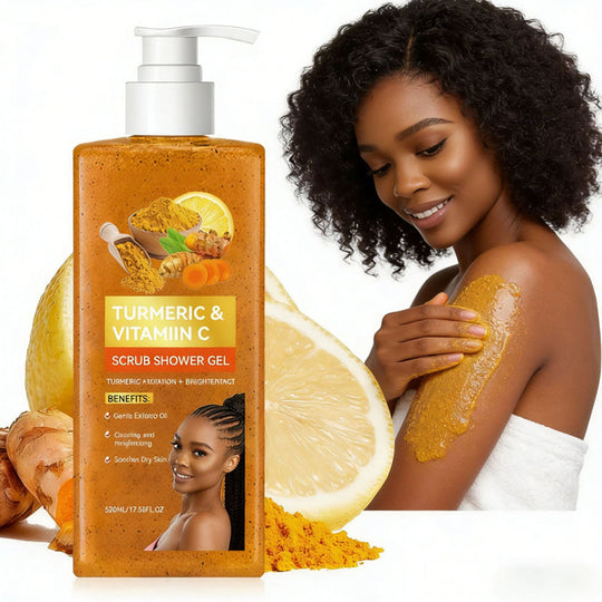 Moisturizing &amp; Brightening Turmeric Shower Gel