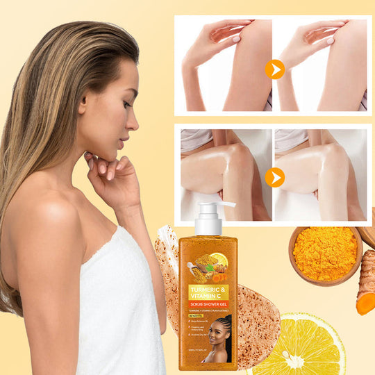 Moisturizing &amp; Brightening Turmeric Shower Gel