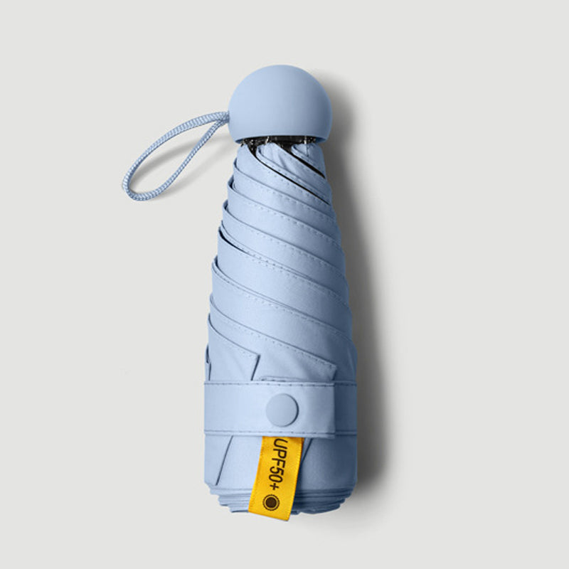 Dual-Purpose Portable Capsule Umbrella