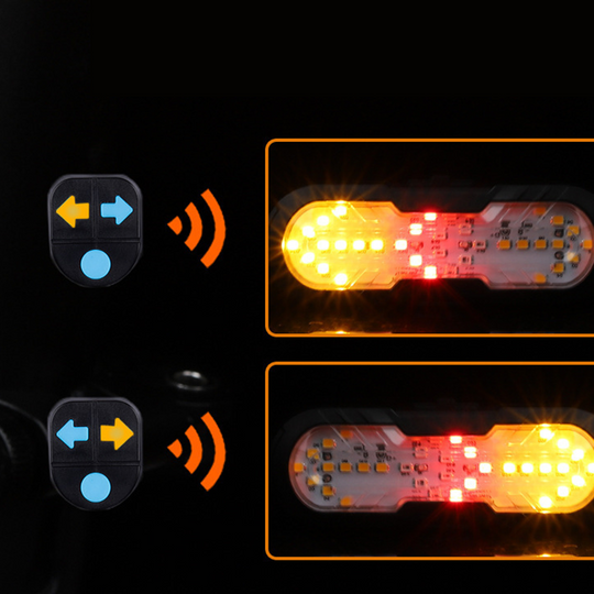 🚲 LIMITED‑TIME 40% OFF! 💡 Smart Bike Safety Light with Wireless Remote – Multi‑Mode, USB‑Rechargeable, Safe ✨