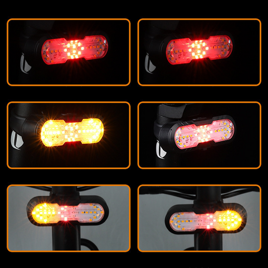 🚲 LIMITED‑TIME 40% OFF! 💡 Smart Bike Safety Light with Wireless Remote – Multi‑Mode, USB‑Rechargeable, Safe ✨