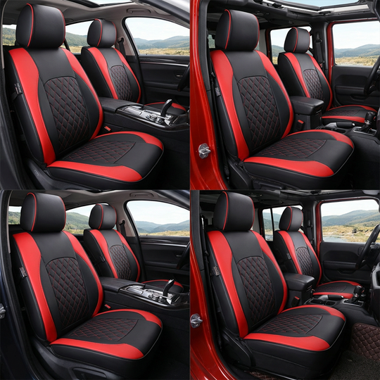 2026 Sale — Over 24,000 Sold!🏆 9-Piece Leather Car Seat Cover Set – Luxury &amp; Protection