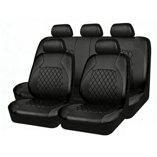 2026 Sale — Over 24,000 Sold!🏆 9-Piece Leather Car Seat Cover Set – Luxury &amp; Protection