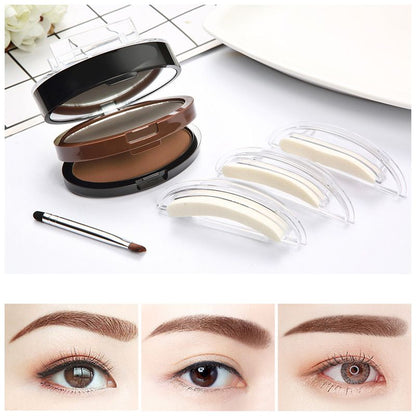🥳2026 HOT SALE🥳💞50K+ SOLD!🖌️Instant Adjustable Eyebrow Stamp – Two‑color brow powder, waterproof & smudge‑proof. Natural, full brows in seconds! 💕🎀