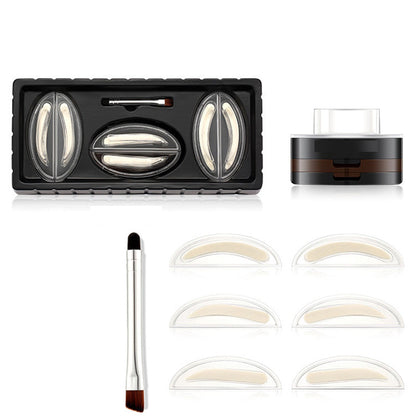 🥳2026 HOT SALE🥳💞50K+ SOLD!🖌️Instant Adjustable Eyebrow Stamp – Two‑color brow powder, waterproof & smudge‑proof. Natural, full brows in seconds! 💕🎀