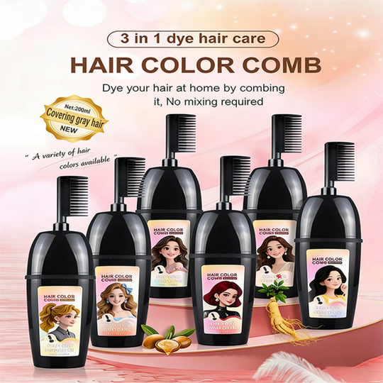 🔥Last Day Sale 40% OFF!🎉3-in-1 Hair Dye Comb