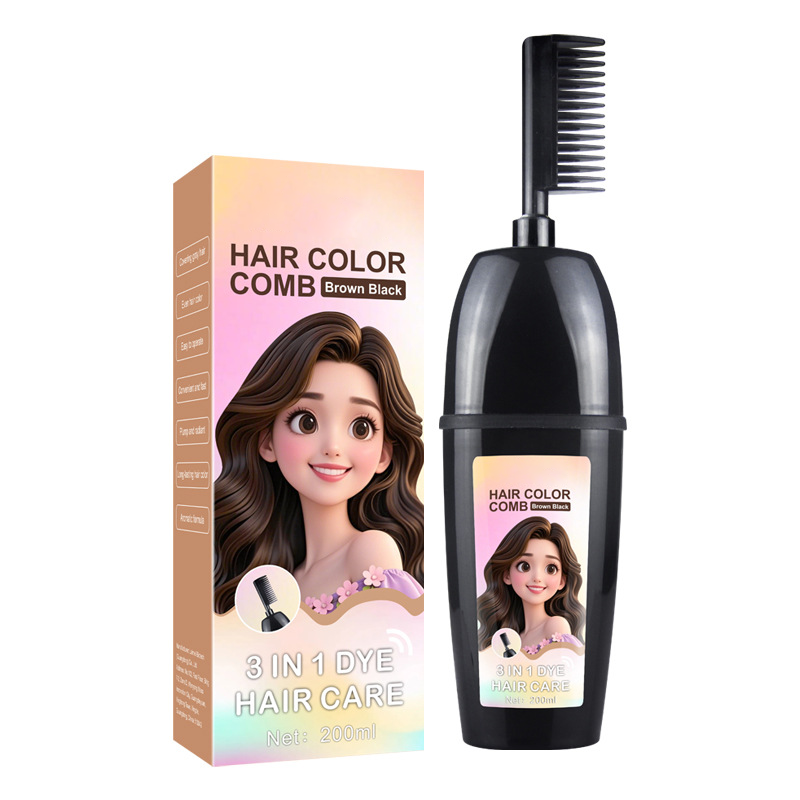🔥Last Day Sale 40% OFF!🎉3-in-1 Hair Dye Comb