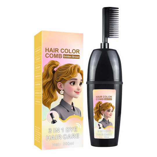 🔥Last Day Sale 40% OFF!🎉3-in-1 Hair Dye Comb