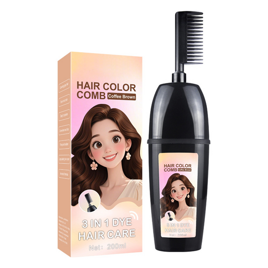 🔥Last Day Sale 40% OFF!🎉3-in-1 Hair Dye Comb