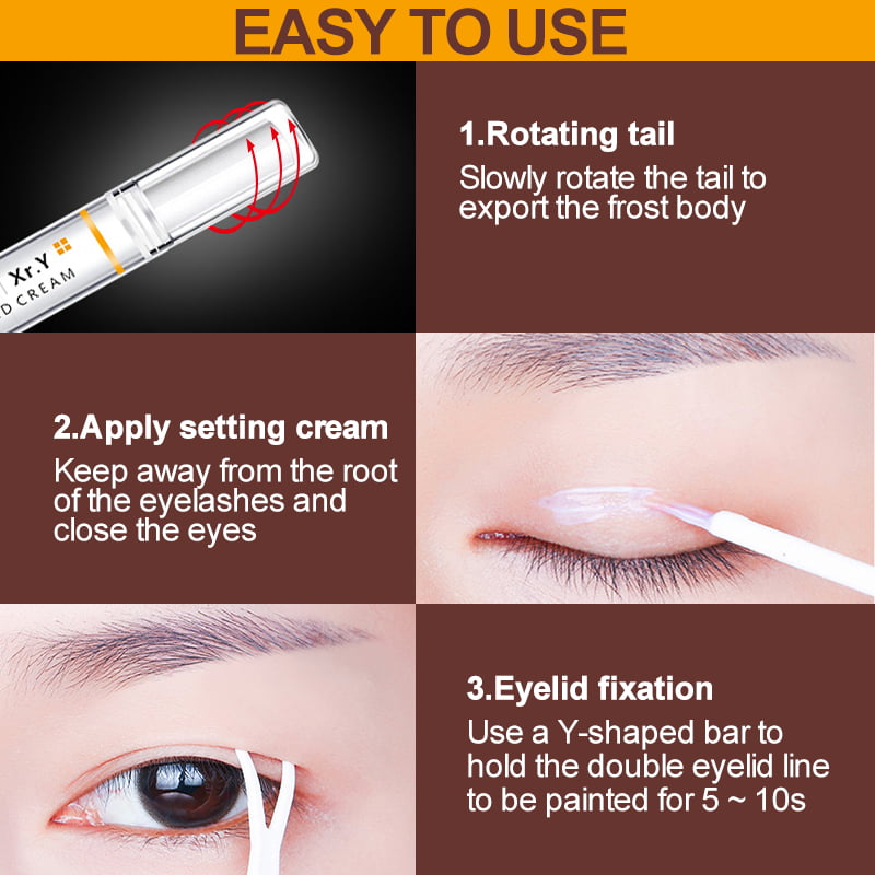 🥳2026 HOT SALE🥳💞50K+ SOLD!👁️✨ 40% OFF! Invisible Double Eyelid Cream – Waterproof & sweatproof, long-lasting. Natural look, no marks. Bigger eyes in seconds. 🧴💧