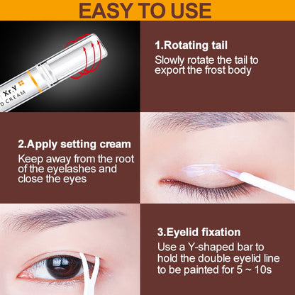 🥳2026 HOT SALE🥳💞50K+ SOLD!👁️✨ 40% OFF! Invisible Double Eyelid Cream – Waterproof & sweatproof, long-lasting. Natural look, no marks. Bigger eyes in seconds. 🧴💧