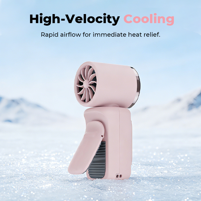 🏖️ 3000mAh USB Clip Fan – 360° Rotatable, Ultra-Portable🌬️| For Travel ✈️ Office 💼Kids 👶 | Clips Anywhere!
