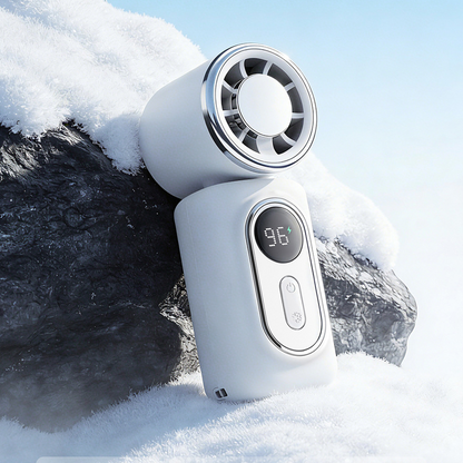 🏖️ 3000mAh USB Clip Fan – 360° Rotatable, Ultra-Portable🌬️| For Travel ✈️ Office 💼Kids 👶 | Clips Anywhere!