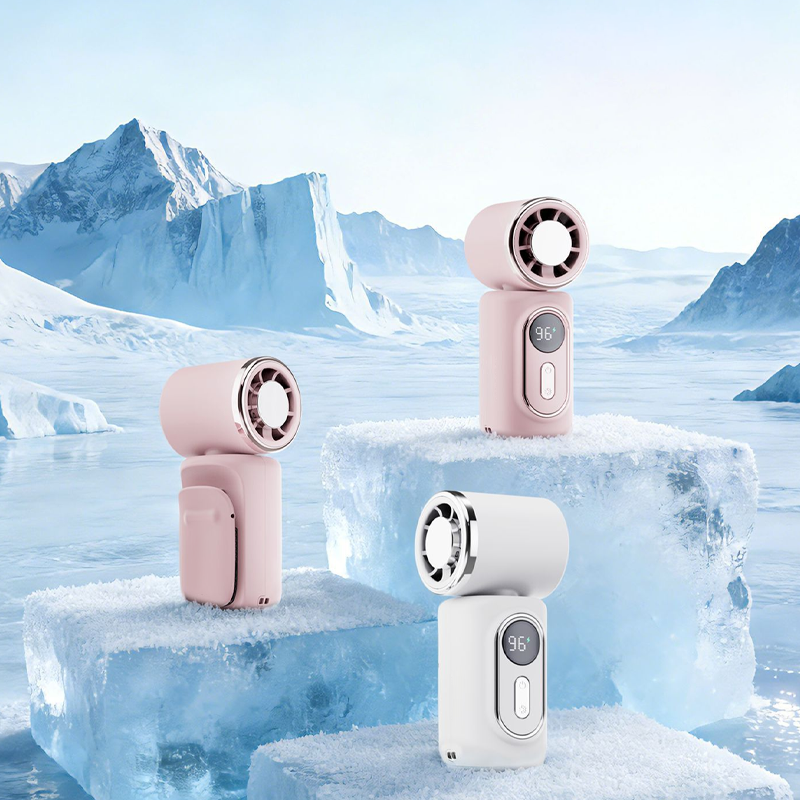 🏖️ 3000mAh USB Clip Fan – 360° Rotatable, Ultra-Portable🌬️| For Travel ✈️ Office 💼Kids 👶 | Clips Anywhere!