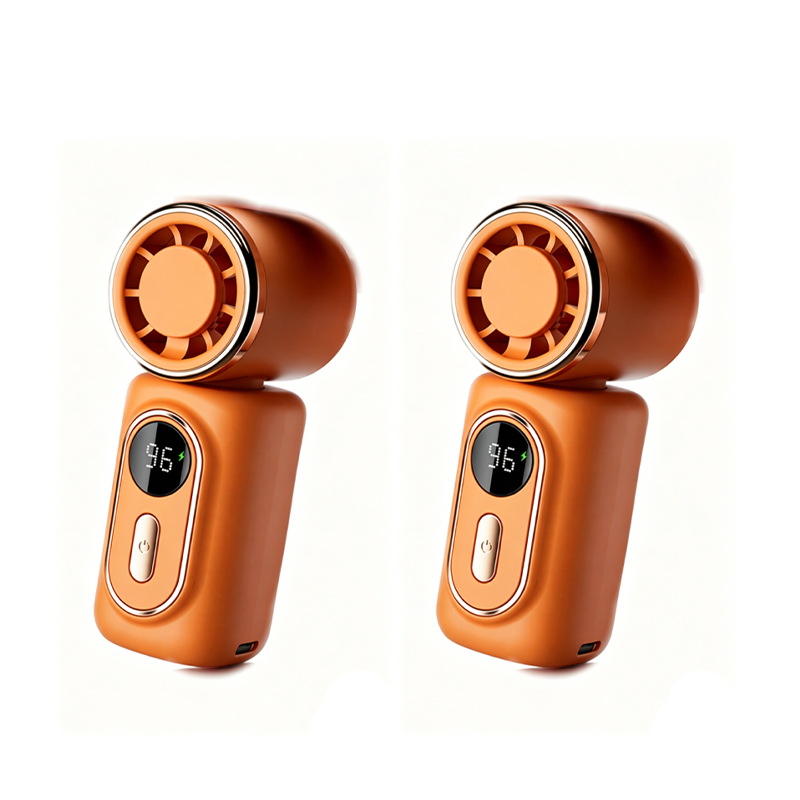 🏖️ 3000mAh USB Clip Fan – 360° Rotatable, Ultra-Portable🌬️| For Travel ✈️ Office 💼Kids 👶 | Clips Anywhere!