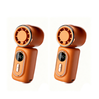 🏖️ 3000mAh USB Clip Fan – 360° Rotatable, Ultra-Portable🌬️| For Travel ✈️ Office 💼Kids 👶 | Clips Anywhere!