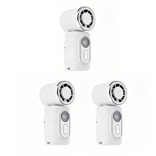 🏖️ 3000mAh USB Clip Fan – 360° Rotatable, Ultra-Portable🌬️| For Travel ✈️ Office 💼Kids 👶 | Clips Anywhere!