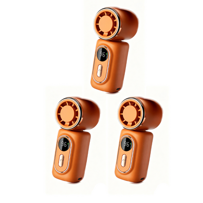 🏖️ 3000mAh USB Clip Fan – 360° Rotatable, Ultra-Portable🌬️| For Travel ✈️ Office 💼Kids 👶 | Clips Anywhere!