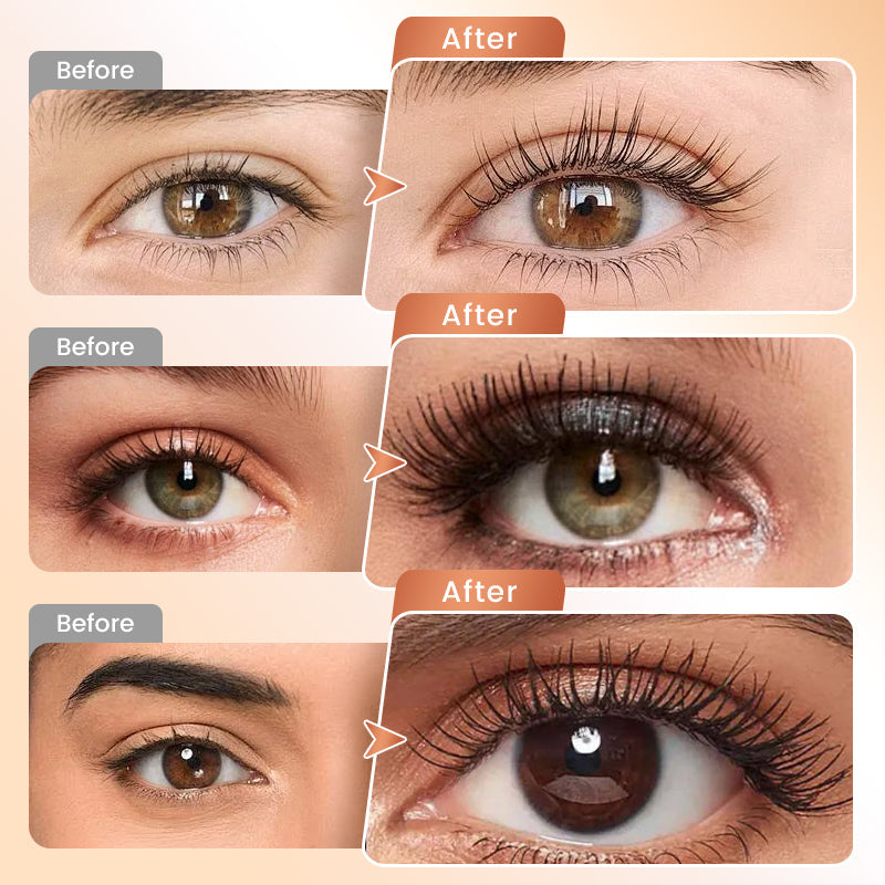 💄 BUY 1 GET 1 FREE! ✨ Waterproof Fiber Mascara - Intense Length &amp; Curl with Enriched Fibers for Clump-Free Volume All Day 🌟👁️