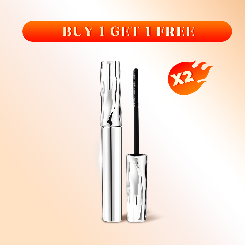 💄 BUY 1 GET 1 FREE! ✨ Waterproof Fiber Mascara - Intense Length &amp; Curl with Enriched Fibers for Clump-Free Volume All Day 🌟👁️