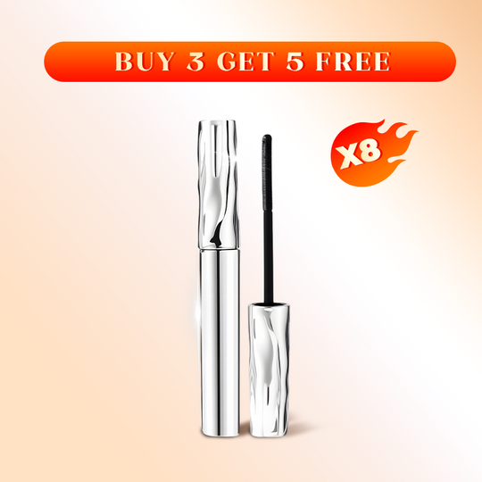 💄 BUY 1 GET 1 FREE! ✨ Waterproof Fiber Mascara - Intense Length &amp; Curl with Enriched Fibers for Clump-Free Volume All Day 🌟👁️