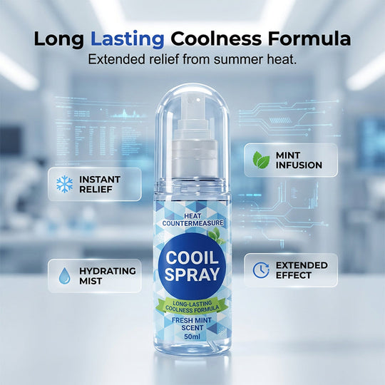 🥳2026 HOT SALE🥳💞50K+ SOLD!❄️💨 Long‑Lasting Cooling Spray – Instant icy blast, minty fresh. Beat the heat in seconds. Perfect for summer days &amp; workouts! 🌞🧊
