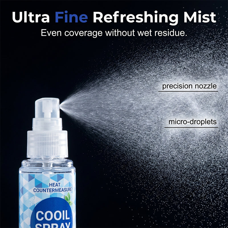 🥳2026 HOT SALE🥳💞50K+ SOLD!❄️💨 Long‑Lasting Cooling Spray – Instant icy blast, minty fresh. Beat the heat in seconds. Perfect for summer days &amp; workouts! 🌞🧊