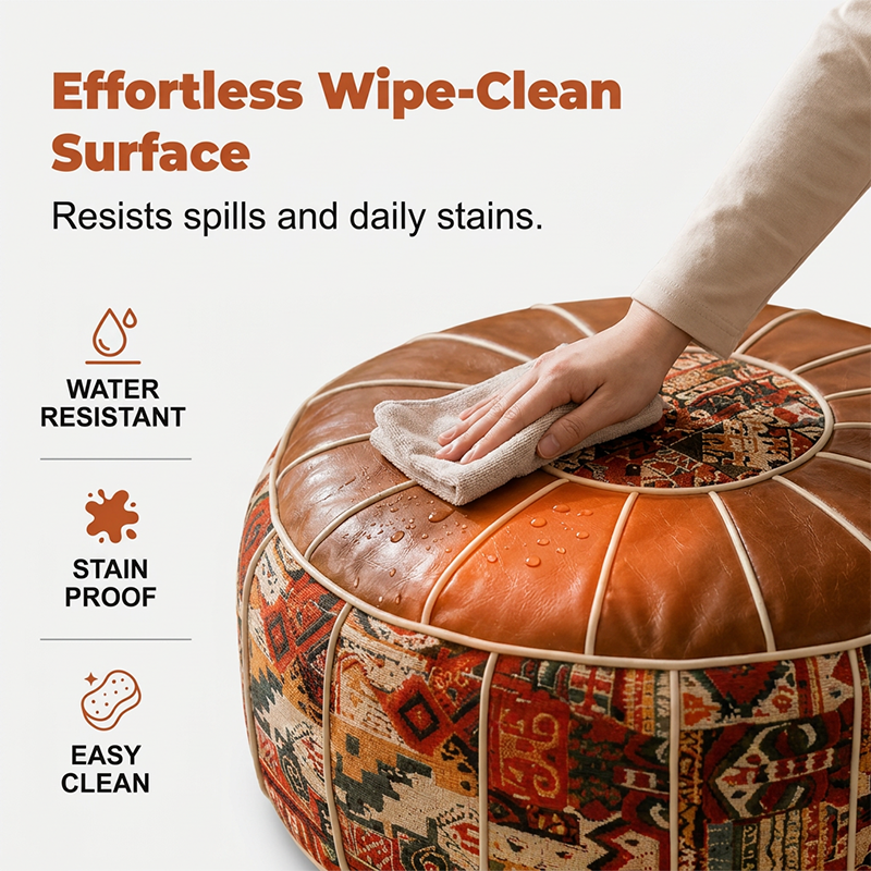 🎁2026 New Arrivals 🔥 50% OFF 🛋️ Multifunctional Storage Ottoman Pouf – Hidden Storage, Comfortable Seating & Faux Leather Finish ✨