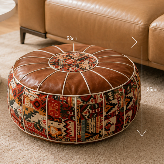 🎁2026 New Arrivals 🔥 50% OFF 🛋️ Multifunctional Storage Ottoman Pouf – Hidden Storage, Comfortable Seating &amp; Faux Leather Finish ✨