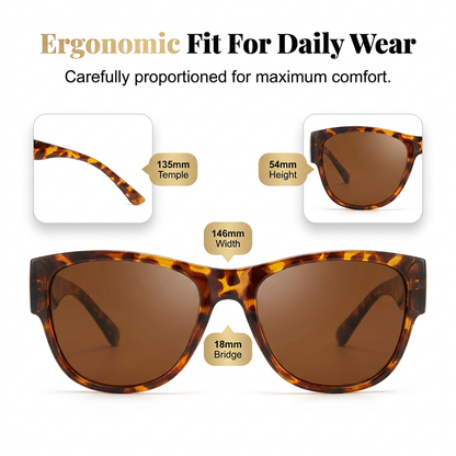 ✨Large Sunglasses to Wear Over Glasses