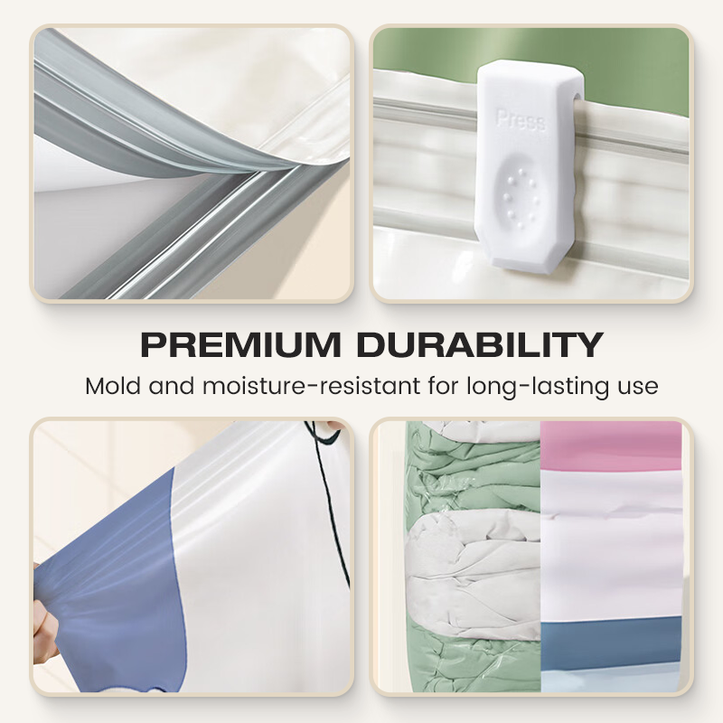 ⚽️🏆️World Cup Sale:50% OFF🎉70K+ SOLD! 🥳No-Pump Large Vacuum Storage Compression Bags