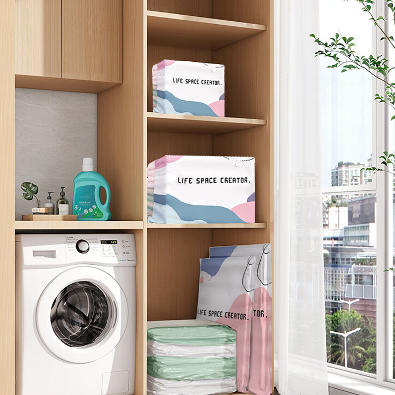 ⚽️🏆️World Cup Sale:50% OFF🎉70K+ SOLD! 🥳No-Pump Large Vacuum Storage Compression Bags