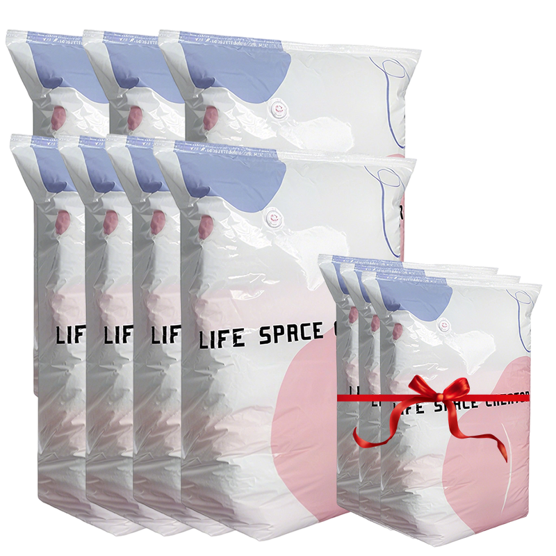 ⚽️🏆️World Cup Sale:50% OFF🎉70K+ SOLD! 🥳No-Pump Large Vacuum Storage Compression Bags