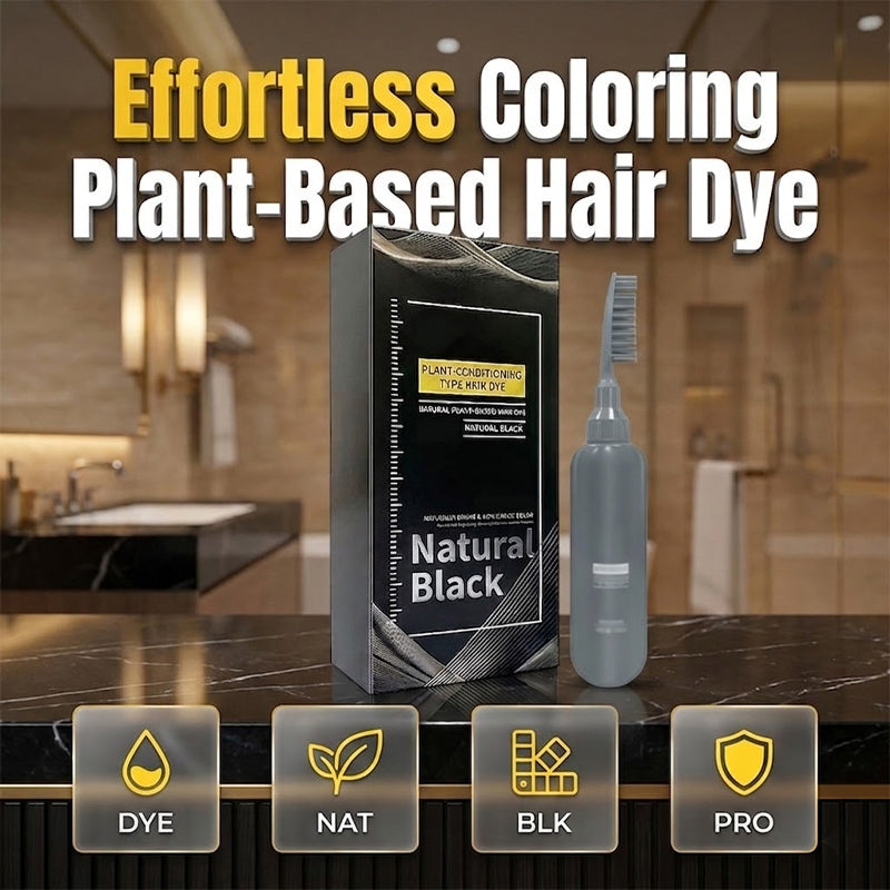 ⏰Plant-Based Comb-In Hair Dye Cream