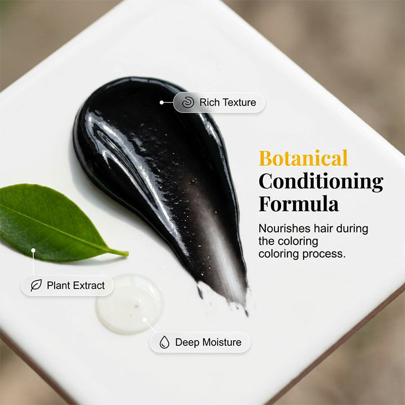 ⏰Plant-Based Comb-In Hair Dye Cream