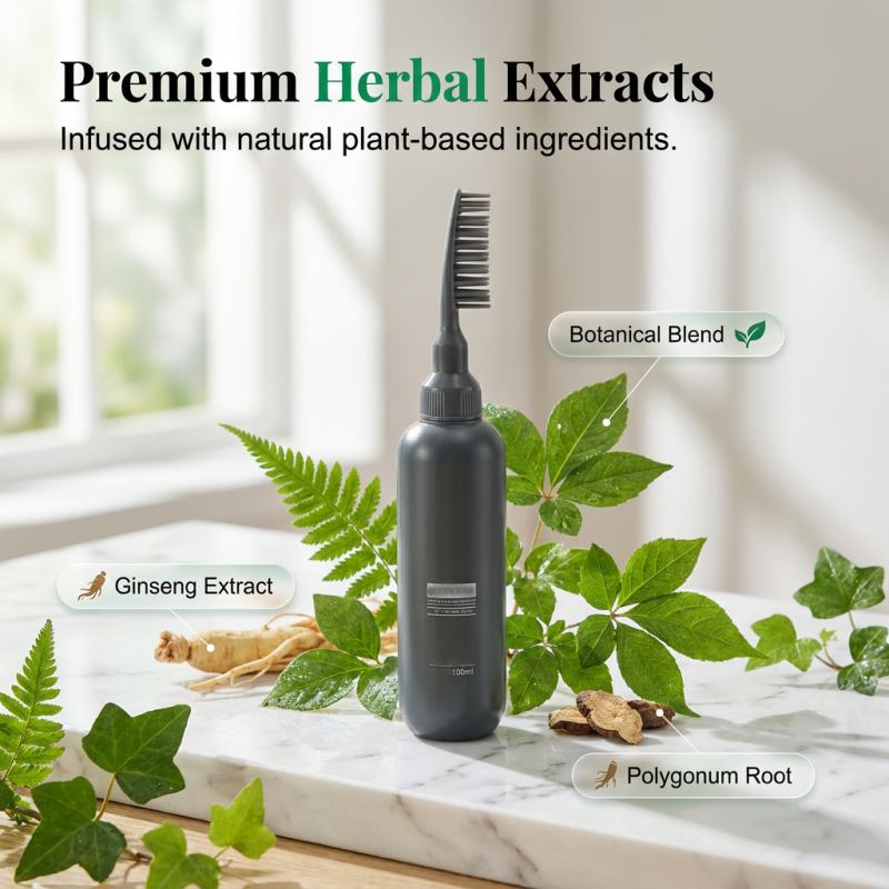 ⏰Plant-Based Comb-In Hair Dye Cream
