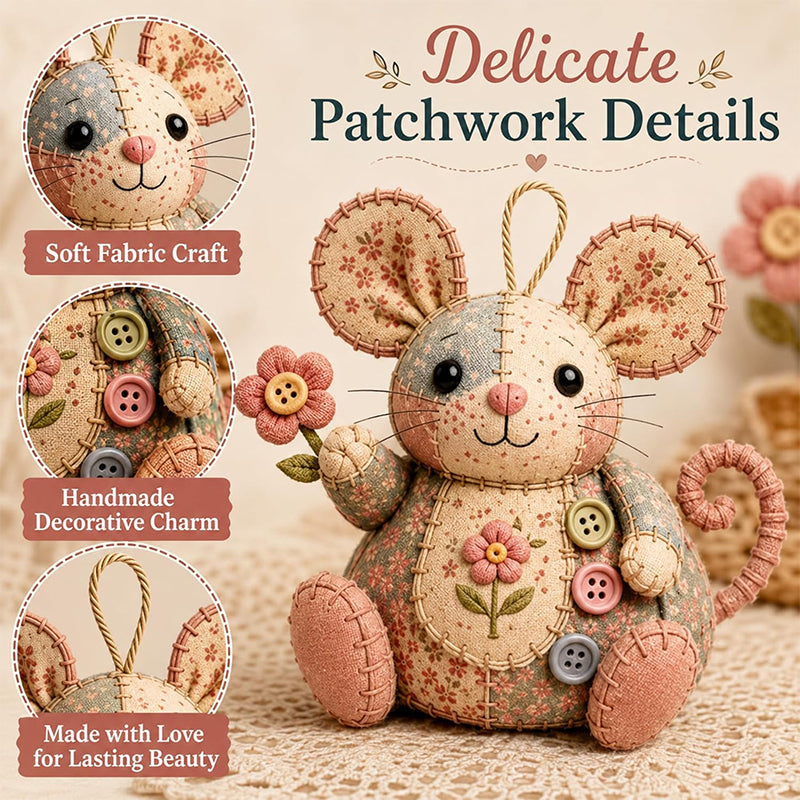 ⚽️🏆️World Cup Sale:40% OFF🎉70K+ SOLD! 🥳Handcrafted Vintage Mouse Plush Sewing Kit