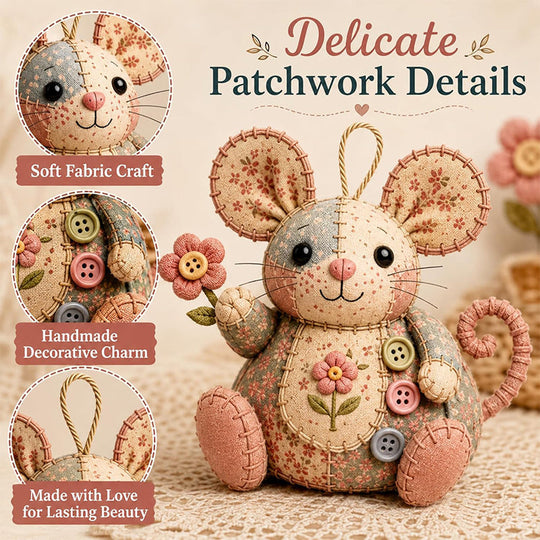 ⚽️🏆️World Cup Sale:40% OFF🎉70K+ SOLD! 🥳Handcrafted Vintage Mouse Plush Sewing Kit