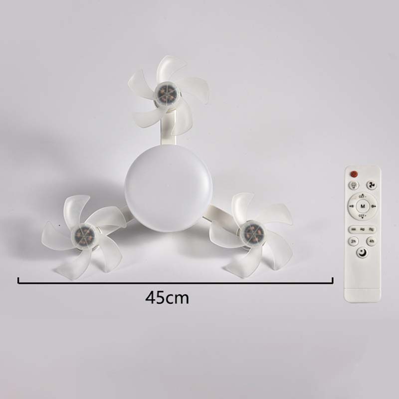🌀49% OFF NOW! 💡Foldable Socket Ceiling Fan Light with Remote, Energy-Saving Cooling &amp; Lighting for Bedroom &amp; Home