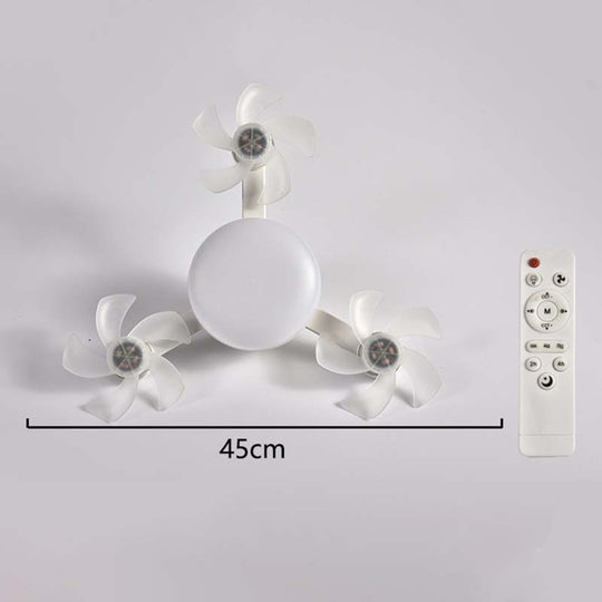 🌀49% OFF NOW! 💡Foldable Socket Ceiling Fan Light with Remote, Energy-Saving Cooling &amp; Lighting for Bedroom &amp; Home