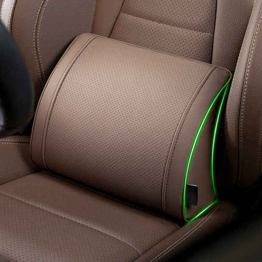 Ergonomic Headrest and Lumbar Support Set for Car Seats