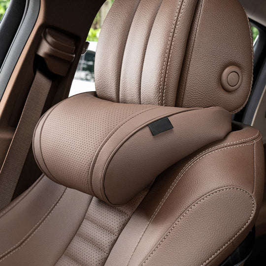 Ergonomic Headrest and Lumbar Support Set for Car Seats