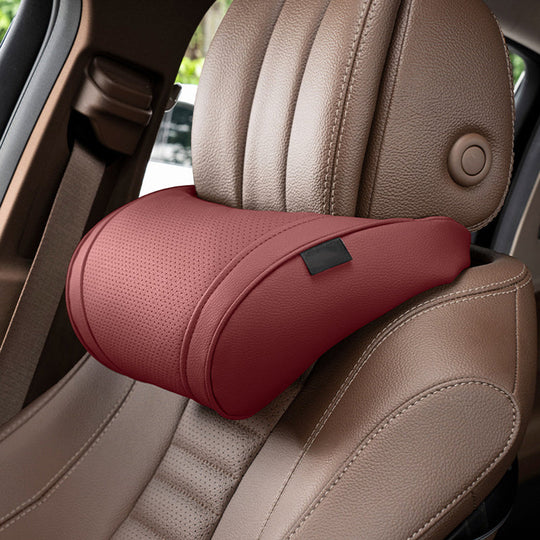 Ergonomic Headrest and Lumbar Support Set for Car Seats