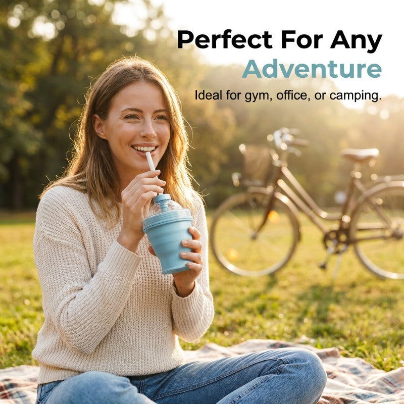 🏠 LIMITED-TIME ✨2-in-1 Collapsible Ice Ball Maker Cup