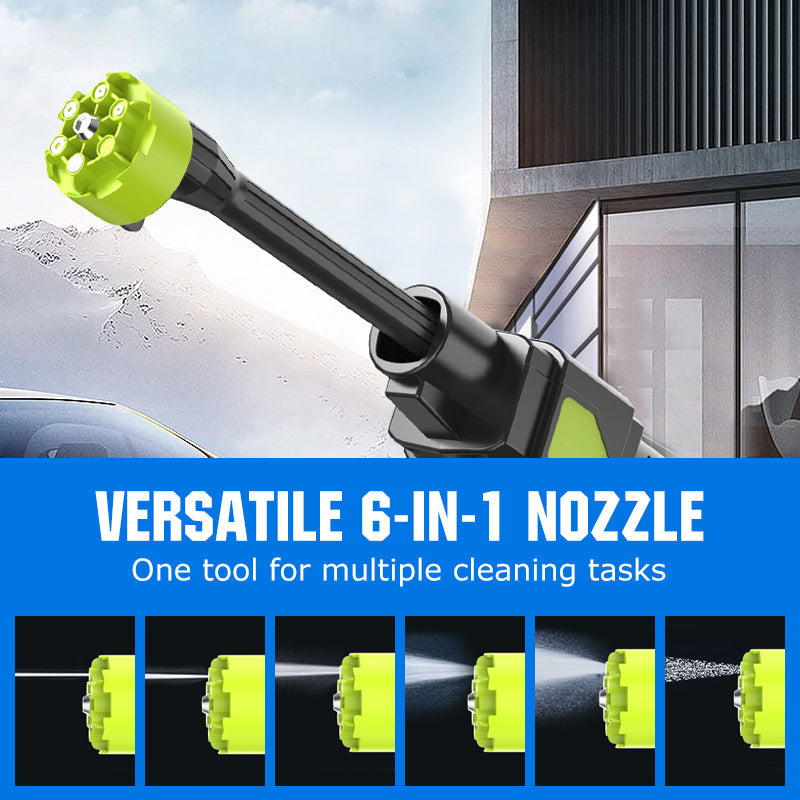 SEESE Cordless Pressure Washer and Single Port Charger Base, Bottle Portable Washer for Car,Home Cleaning &amp; Garden Watering