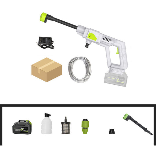 SEESE Cordless Pressure Washer and Single Port Charger Base, Bottle Portable Washer for Car,Home Cleaning &amp; Garden Watering