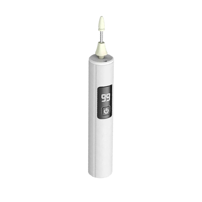 2026 HOT SALE😎50K+ SOLD!💕Professional Electric Nail Polisher – Smooths thick nails, 99-speed display. Multiple heads for shaping &amp; buffing. Salon at home!