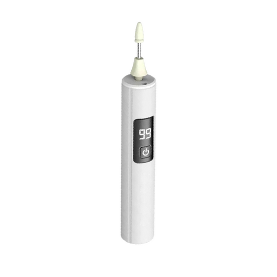 2026 HOT SALE😎50K+ SOLD!💕Professional Electric Nail Polisher – Smooths thick nails, 99-speed display. Multiple heads for shaping &amp; buffing. Salon at home!