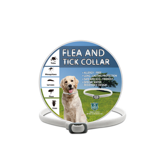 LIMITED TIME 50% OFF!🎁50K+ SOLD!🏆 Natural Essential Oil Pet Pest Repellent Collar - Adjustable Fit &amp; Lightweight