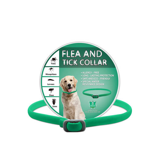 LIMITED TIME 50% OFF!🎁50K+ SOLD!🏆 Natural Essential Oil Pet Pest Repellent Collar - Adjustable Fit &amp; Lightweight